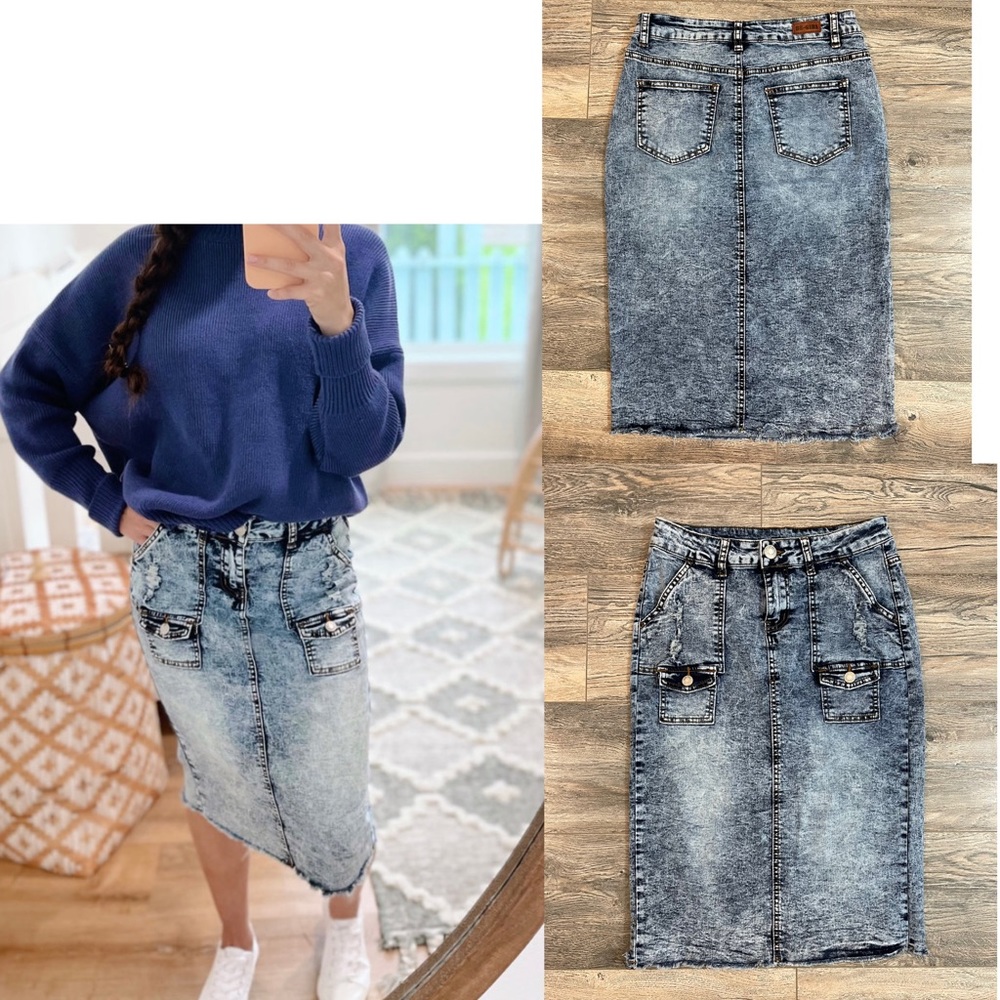 Jean skirt